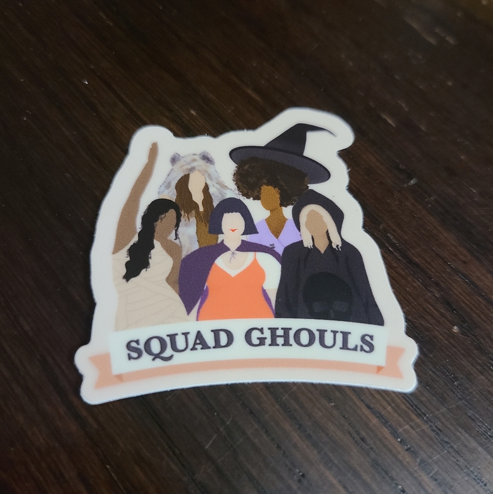 Sticker: Squad Ghouls - 2" Halloween Witches